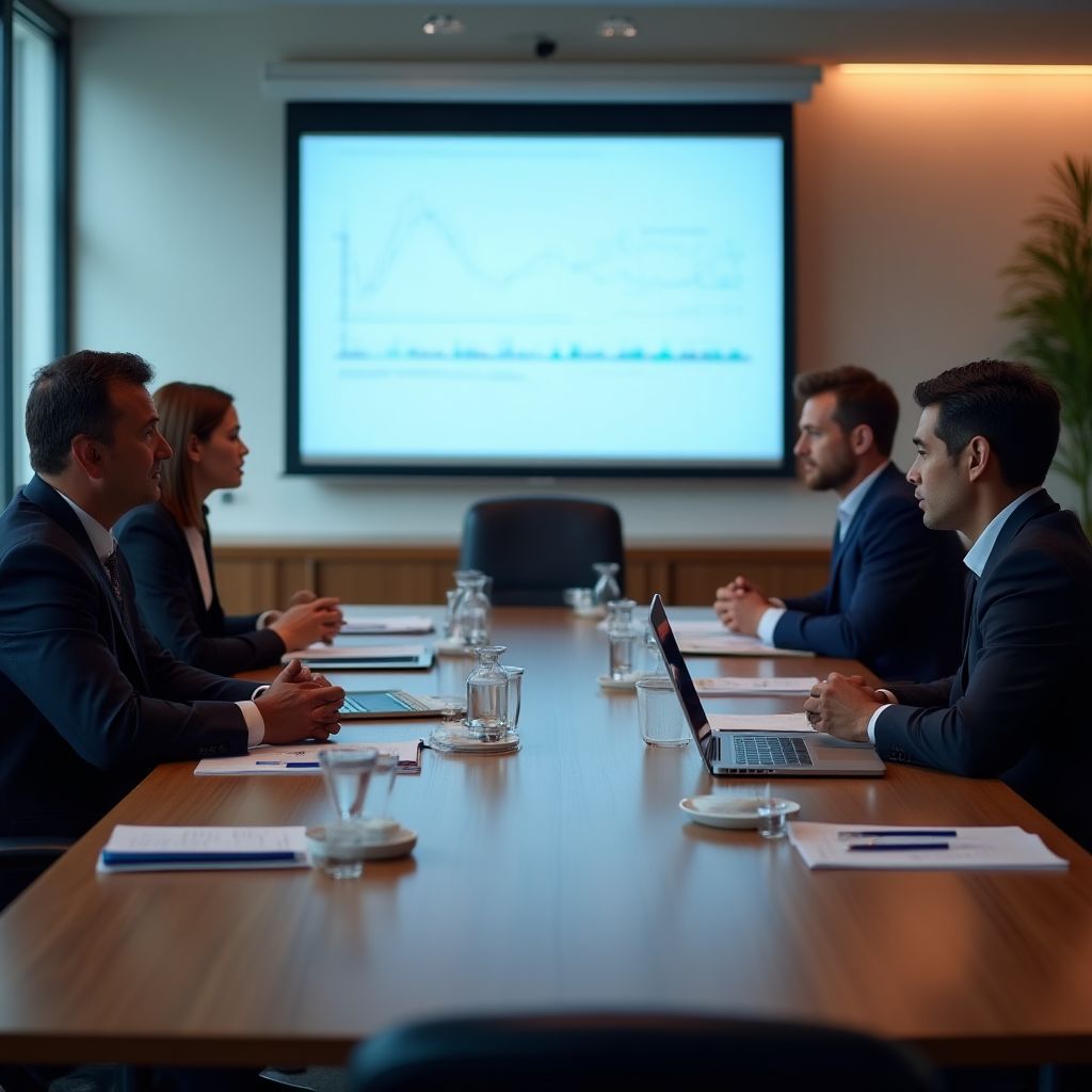 Reunión con reguladores